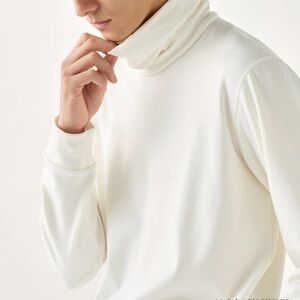 White Sweater for men vintage the 70:80:90 size L